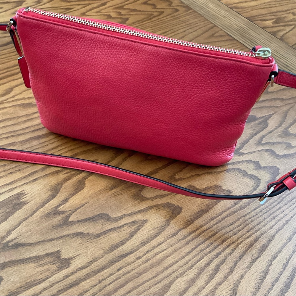 Coach Pebbled Leather Crossbody - Picture 3 of 12